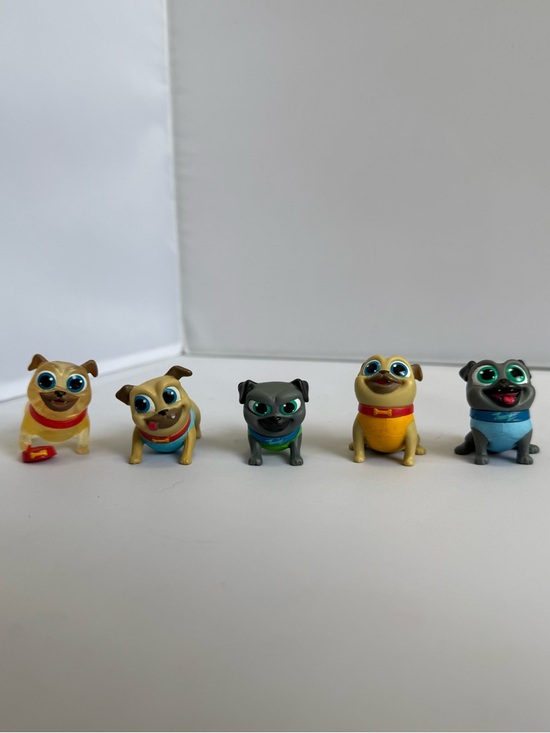 Disney Other - Disney Jr. Puppy Dog Pals Figures Lot of 5 Bingo Rolly Action Figure Kids Toys